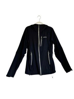 Patagonia Torrentshell Stretch Waterproof Hooded Rain Jacket Shell Black